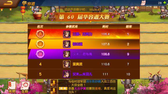 三国杀名将传华容道技巧 三国杀名将传华容道攻略教程