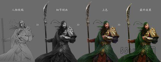 美术匠心呈现《三国志2017》宣传原画鉴赏