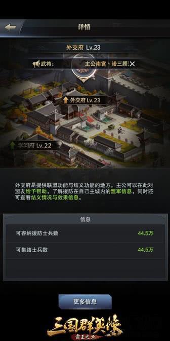 三国群英传外交府怎么用？三国群英传外交府玩法解读