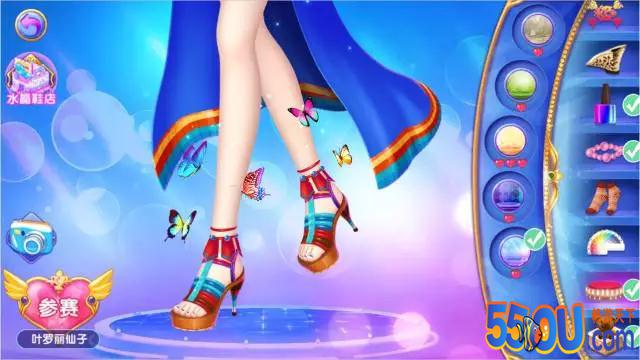 华美罗丽公主水晶鞋 梦幻童话魔装