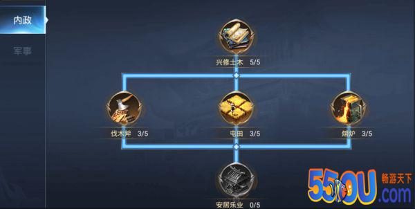 萌新小白《烽火十八州》王城都有些什么