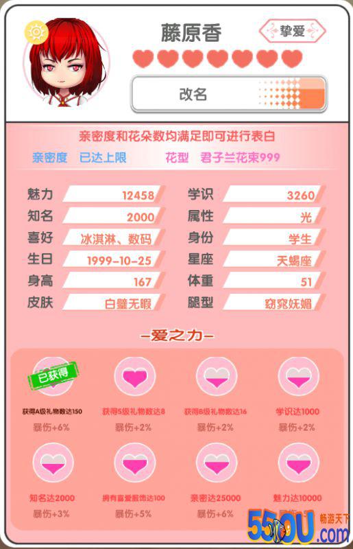 《魔女之恋》美少女藤原香（小公主）剧情攻略