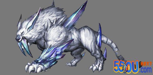 《猫狩纪》怪物图鉴——雪山怪兽白剑齿虎