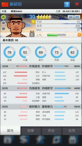 《篮球经理》攻略：球员职能介绍