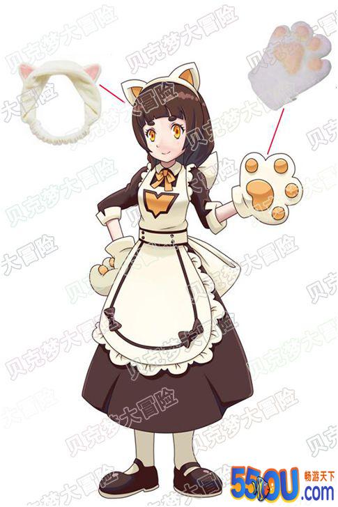 《贝克梦大冒险》美女NPC图赏