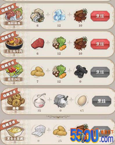 《苍之纪元》美食祭食用指南
