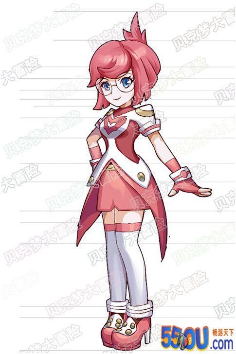 《贝克梦大冒险》美女NPC图赏