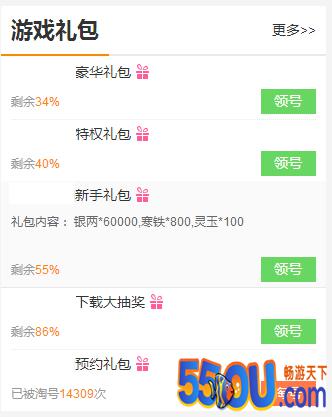心舞礼包大全 礼包和激活码领