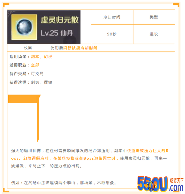 《完美世界》仙药图鉴实用仙药大盘点！